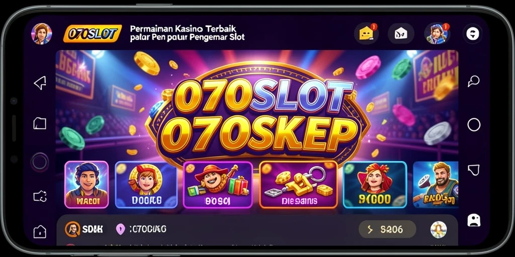 Tampilan gameplay yang seru dari 070SLOT dengan aksi slot yang mendebarkan.
