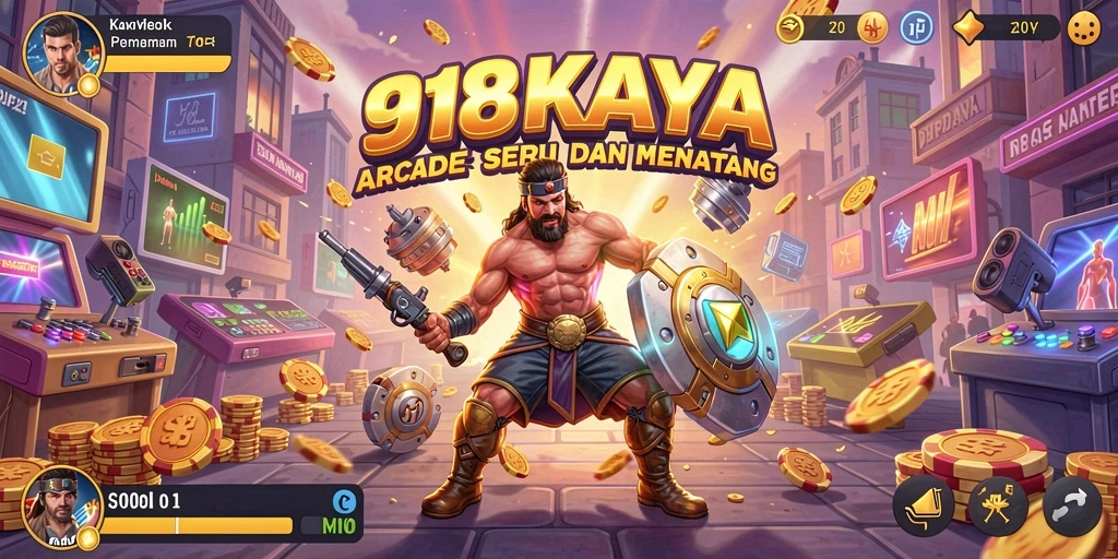 Screenshot gameplay 918KAYA menampilkan aksi seru dalam permainan Arcade.