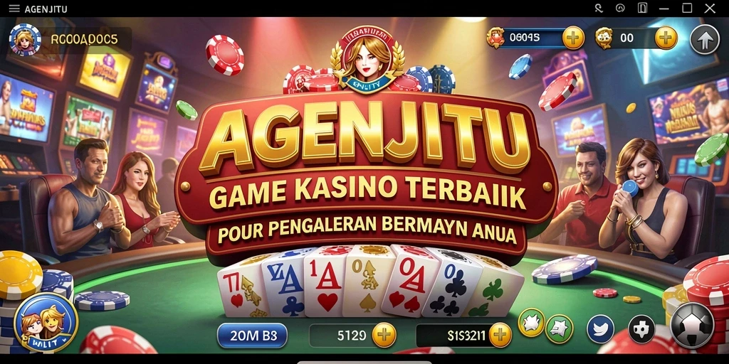 Screenshot gameplay AGENJITU menampilkan keseruan permainan Kasino yang mengasyikkan.