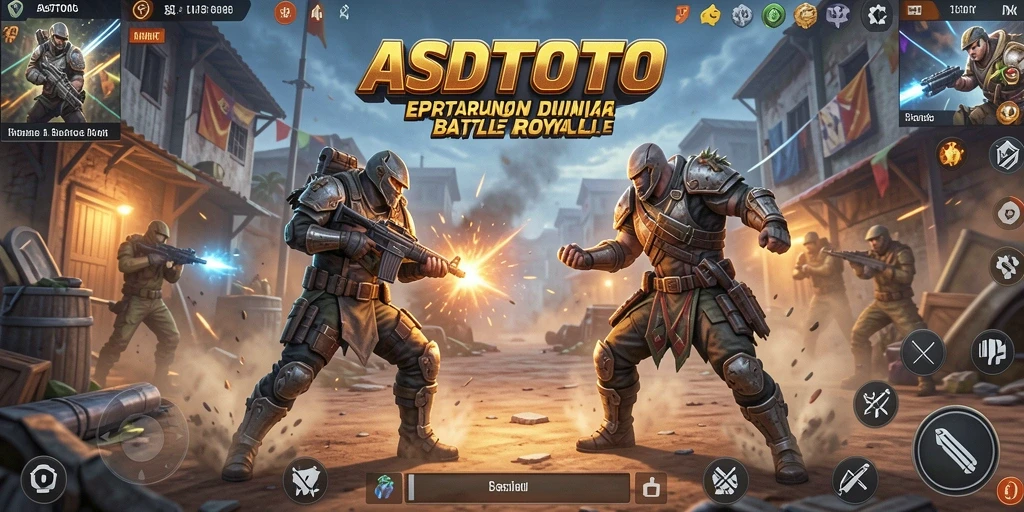 Gameplay seru dari ASDTOTO dalam pertempuran Battle Royale.