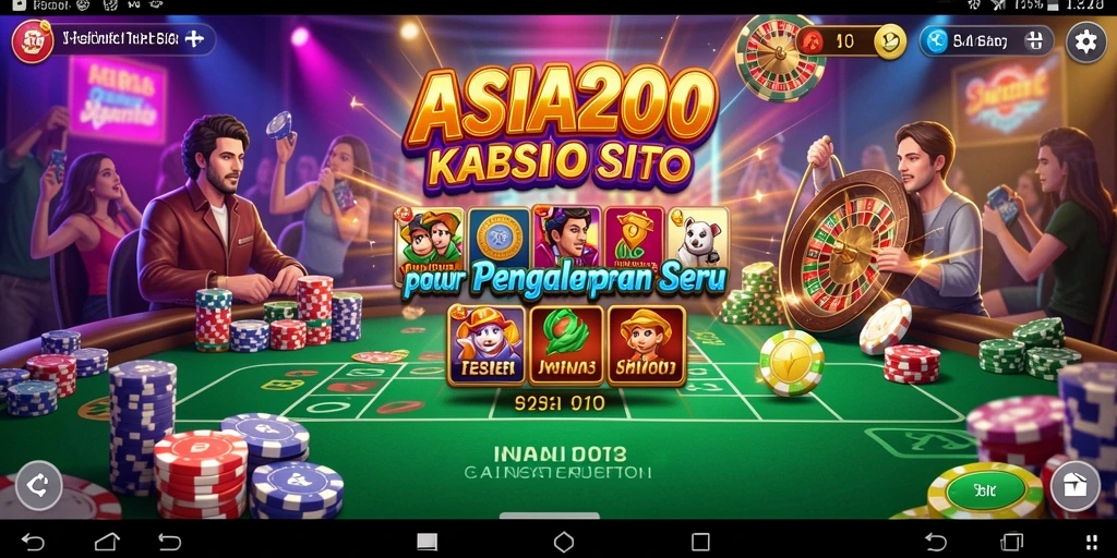 Tampilan menarik dari gameplay ASIA200 yang mengasyikkan.