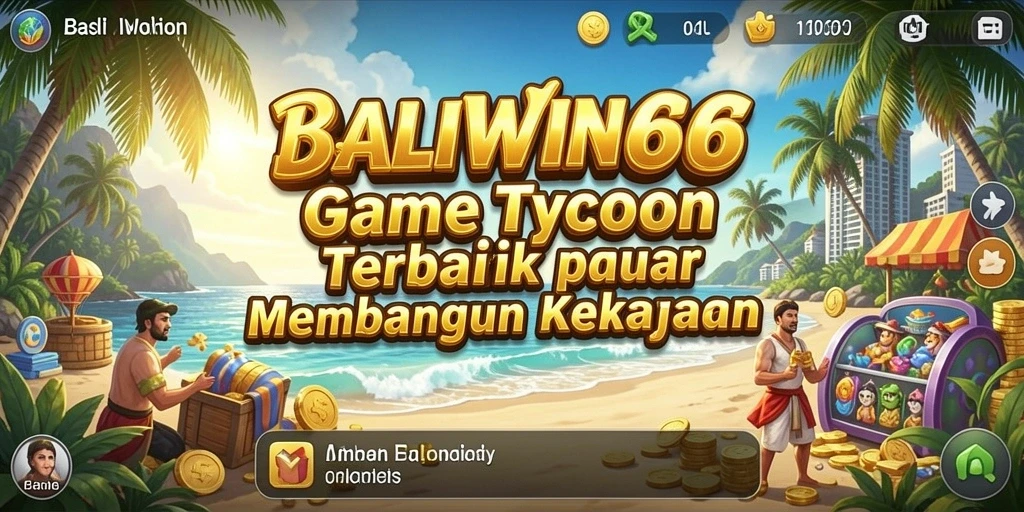 Tampilan gameplay BALIWIN66 menunjukkan keseruan dalam membangun bisnis yang sukses.