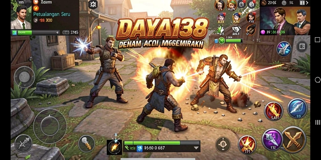Tampilkan aksi seru dari gameplay DAYA138 yang mendebarkan.