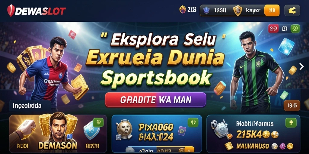 Screenshot gameplay DEWASLOT menampilkan taruhan seru dalam olahraga langsung.