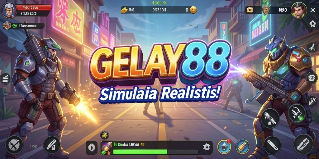 Tampilan gameplay menakjubkan dari GELAY88 yang imersif.