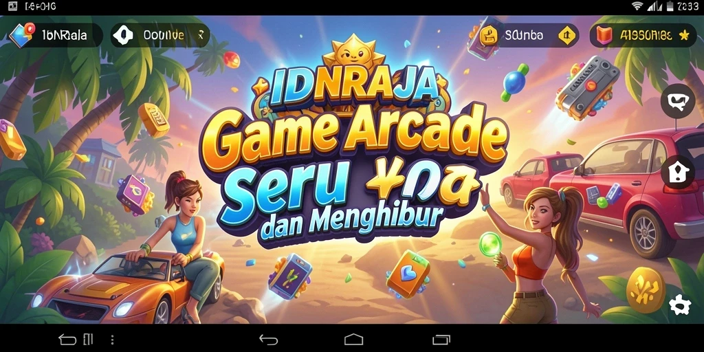 Screenshot gameplay IDNRAJA yang menunjukkan aksi seru dan level yang menantang.