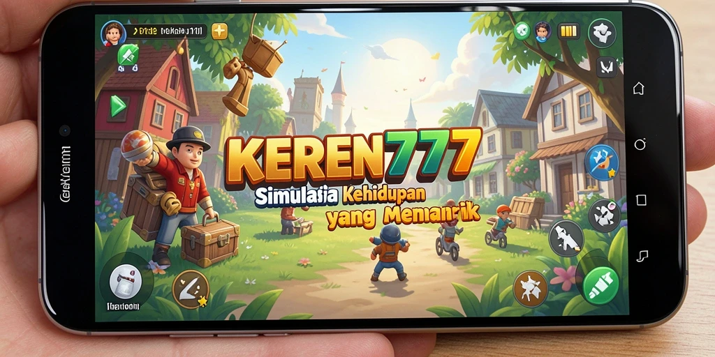 Tangkapan layar KEREN777 menunjukkan pengalaman simulasi yang mendalam dan penuh warna.