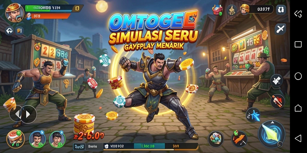 Tampilan gameplay menarik dari OMTOGEL dengan elemen simulasi yang menyenangkan.