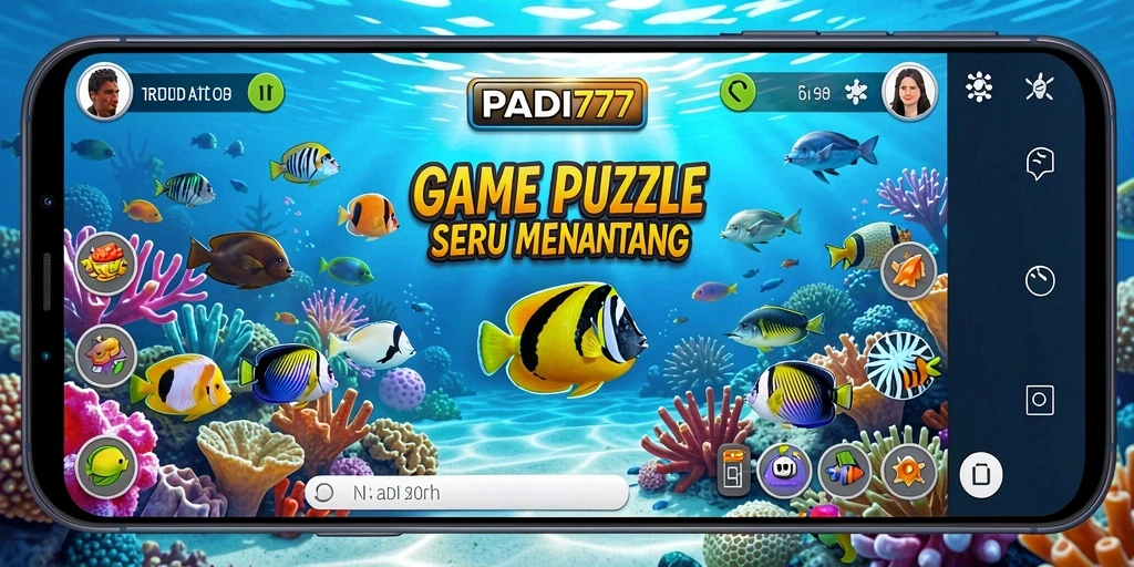 Screenshot PADI777 menunjukkan gameplay seru dan menantang di level Puzzle.