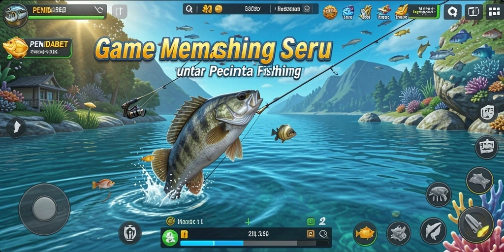 Tangkapan ikan yang menakjubkan dalam PENIDABET dengan pemandangan laut yang indah.