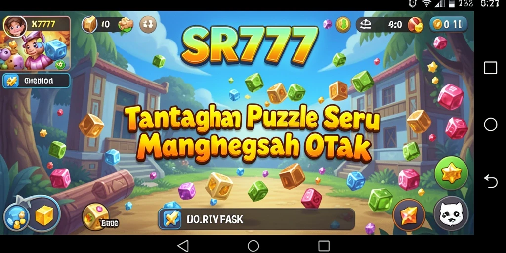 Gameplay menantang pada SR777 dengan grafis yang menarik.