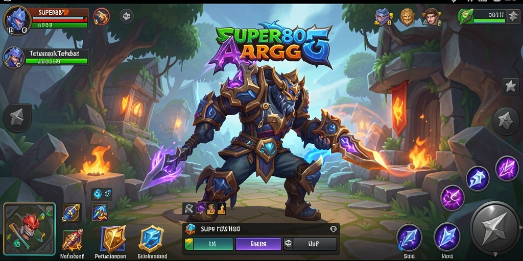 Tangkapan layar dari gameplay seru di SUPER805 dan petualangan menegangkan.