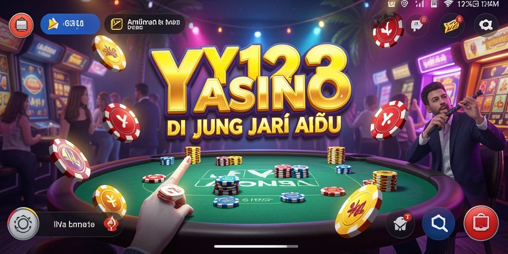 Tampilan gameplay Kasino yang seru dan menawan di YY123.